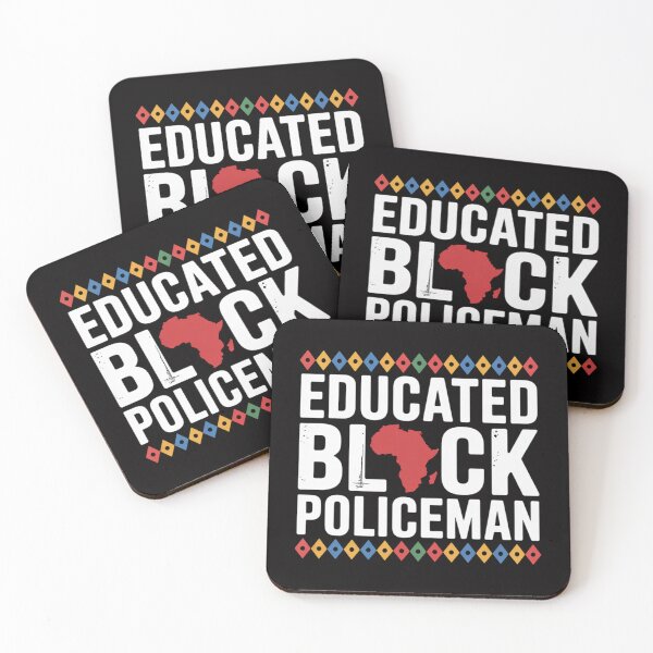 Item preview, African American Educated Black Policeman Police Officer designed and sold by sonlylya.