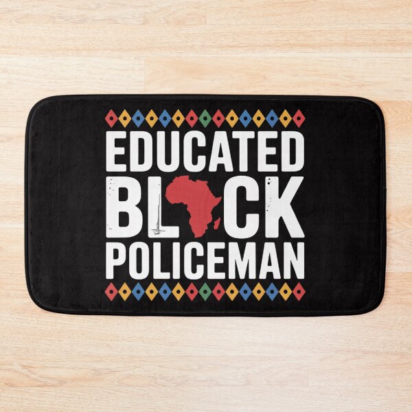 Item preview, African American Educated Black Policeman Police Officer designed and sold by sonlylya.