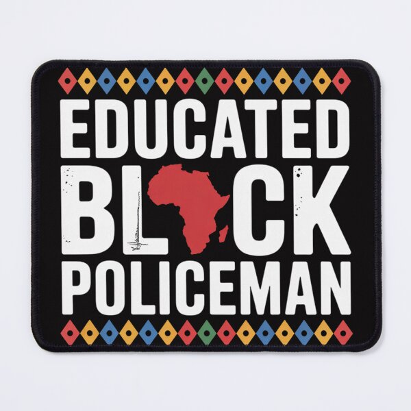 Item preview, African American Educated Black Policeman Police Officer designed and sold by sonlylya.