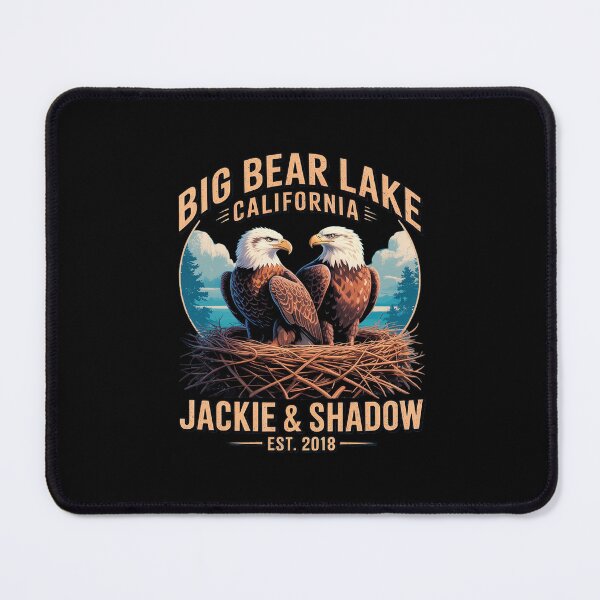 Item preview, Big Bear Lake California Eagles Jackie and Shadow designed and sold by imsamaharem.