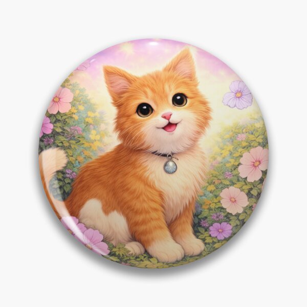 Item preview, Enchanted Garden Cat designed and sold by bemsgirl453.