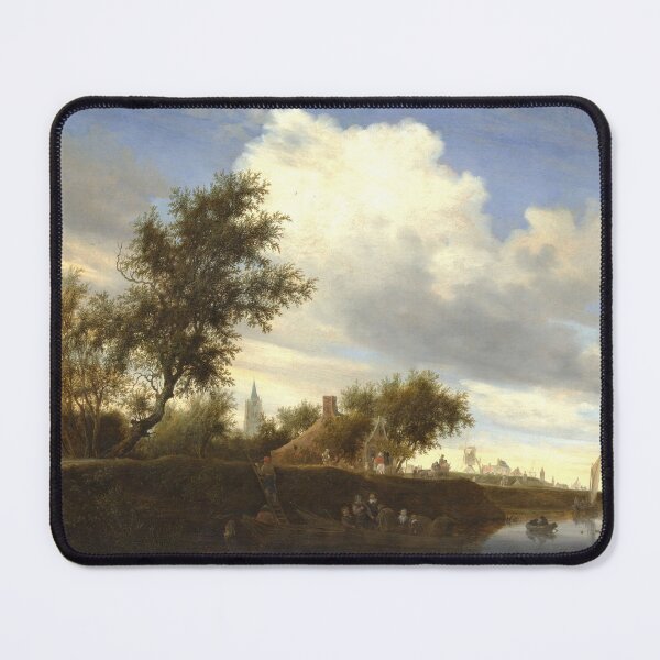 Item preview, Ferry near Gorinchem by Salomon van Ruysdael designed and sold by AngyDesigns49.