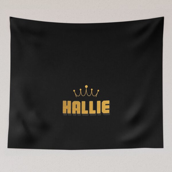 Item preview, Hallie Personalized Name - Cool & Custom Gift for Girls, Teens designed and sold by Oussinc.