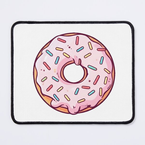 Item preview, Kawaii Sprinkled Donut Pastel Delight designed and sold by SunkenCost.