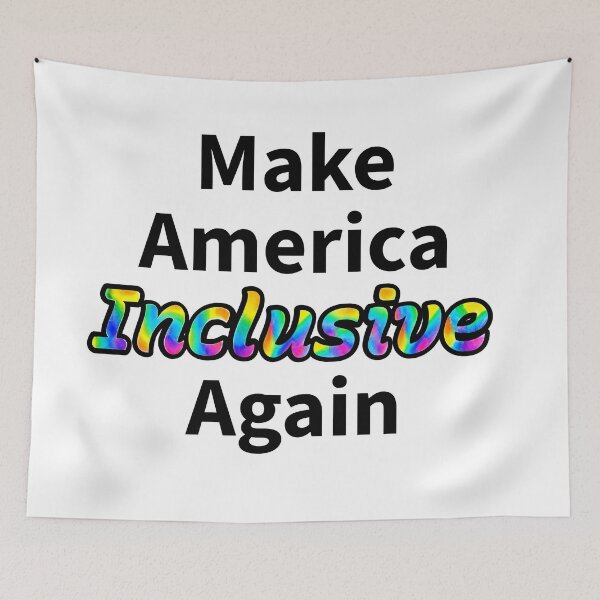 Item preview, Make America Inclusive Again Anti Maga designed and sold by Progress and Solidarity Designs.