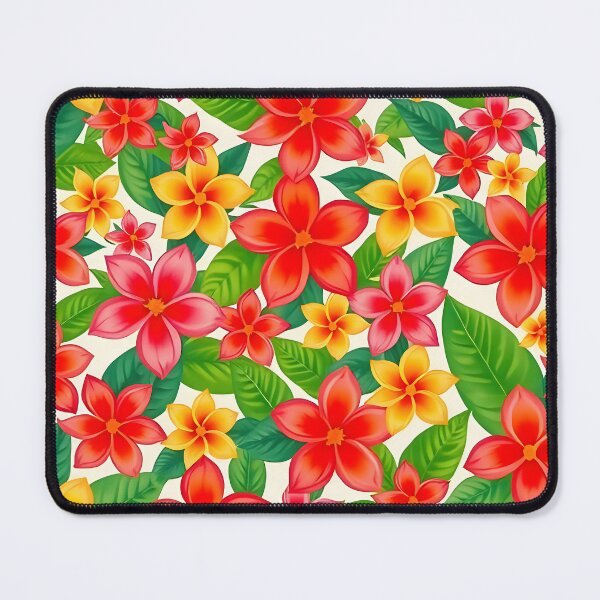 Item preview, Vibrant tropical flowers designed and sold by Beleza e Estilo.