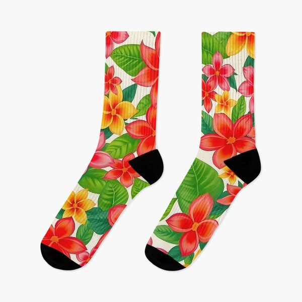 Item preview, Vibrant tropical flowers designed and sold by Beleza e Estilo.