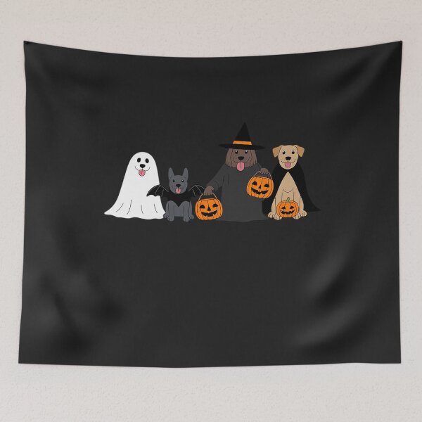 Item preview, German Shepherd Dogs Lovers Ghost Witch Halloween Spooky designed and sold by Eskomeranola.