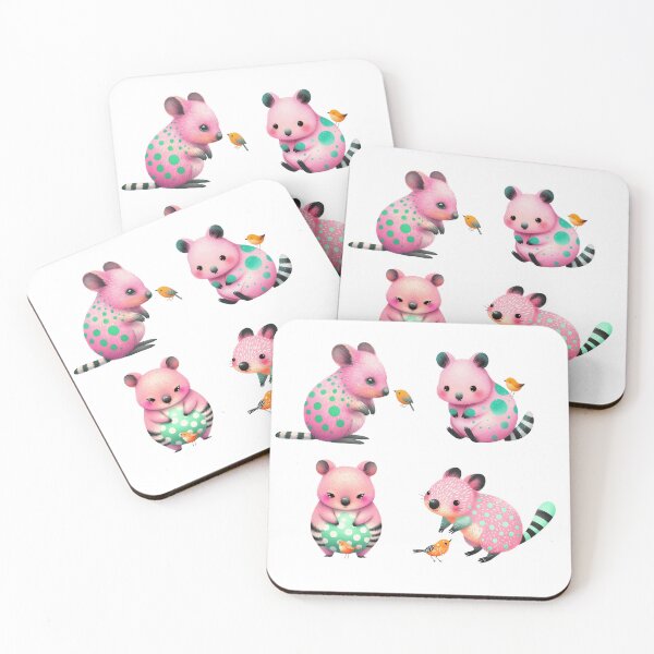 Item preview, Pink Quokkas designed and sold by Beyondnote-Art.