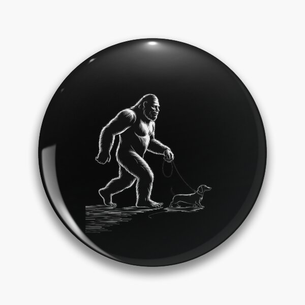 Item preview, Bigfoot Walking Dachshund Funny Wiener Dog Dad designed and sold by countntenov.
