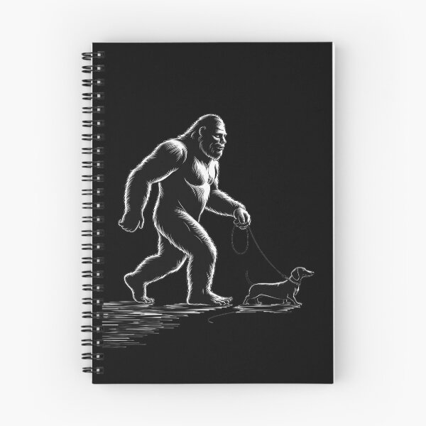 Item preview, Bigfoot Walking Dachshund Funny Wiener Dog Dad designed and sold by countntenov.