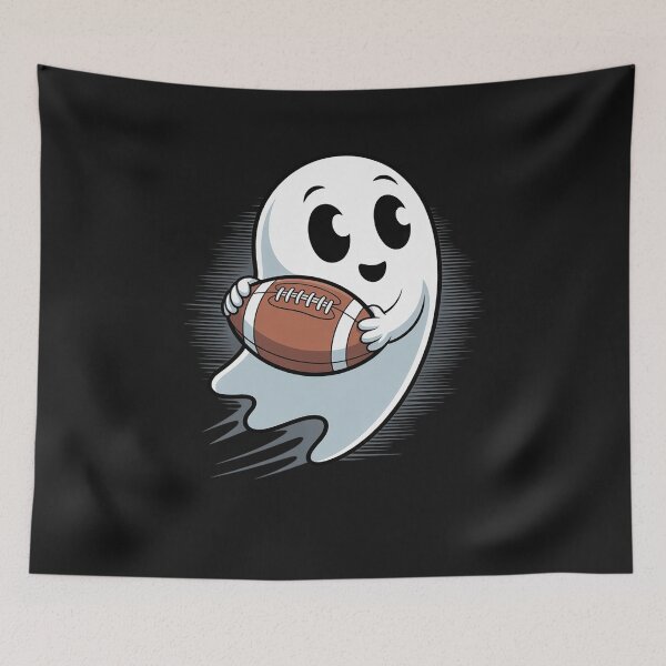 Item preview, Ghost Playing Football Sport designed and sold by Eskomeranola.
