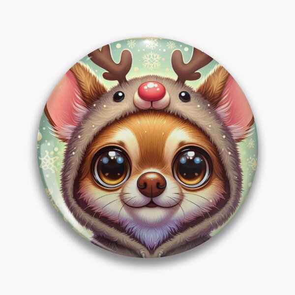 Item preview, cute litte deer designed and sold by animalbunch7.