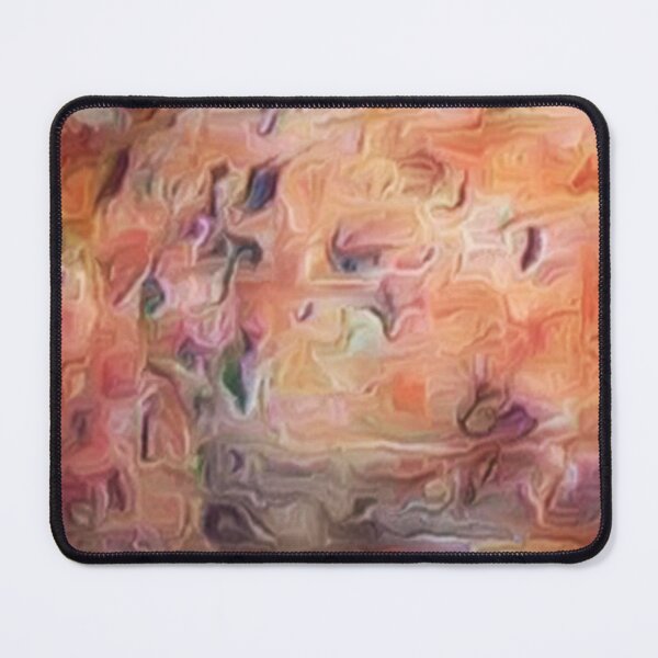 Item preview, Desert Peach Mirage Abstract designed and sold by MoodyMuseArt.
