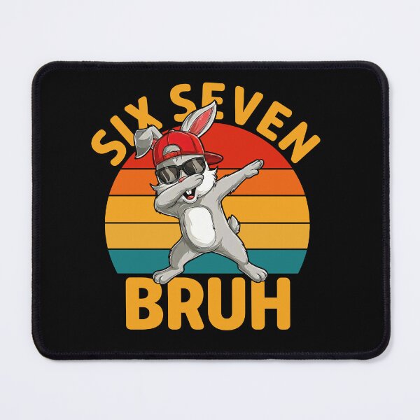 Item preview, Six Seven 6 7 Bruh Rabbit Meme Funny Cool Sunglasses 67 designed and sold by LashondaGreen89.