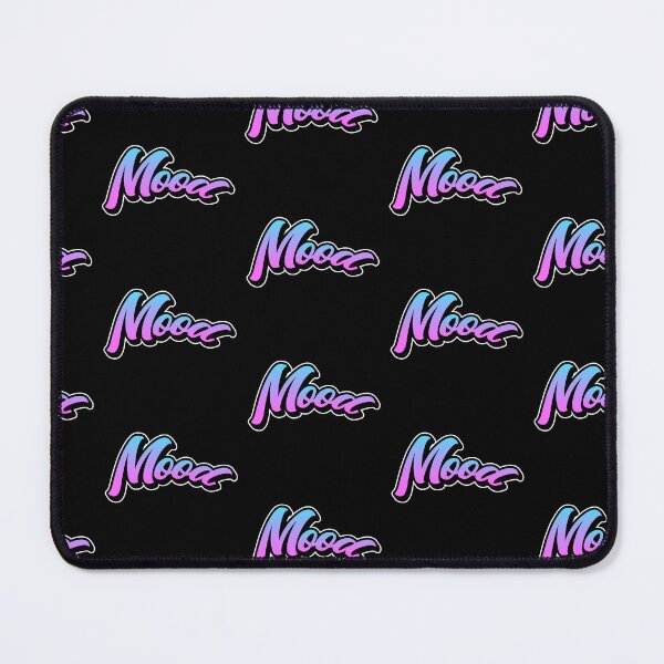 Item preview, Mood – Gradient Typography Sticker for Daily Feelings designed and sold by PigpanStickerrr.