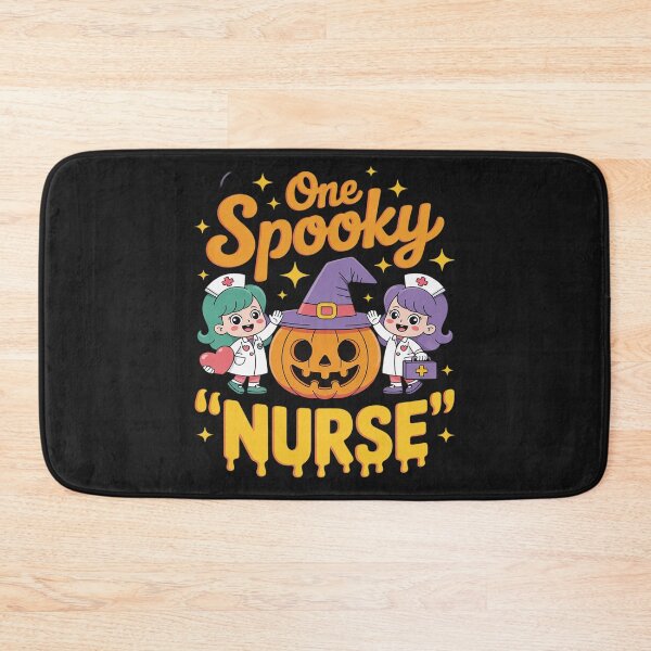 Item preview, Ghosts One Spooky Nurse Halloween Nurse Fall Scrub RN designed and sold by Eskomeranola.