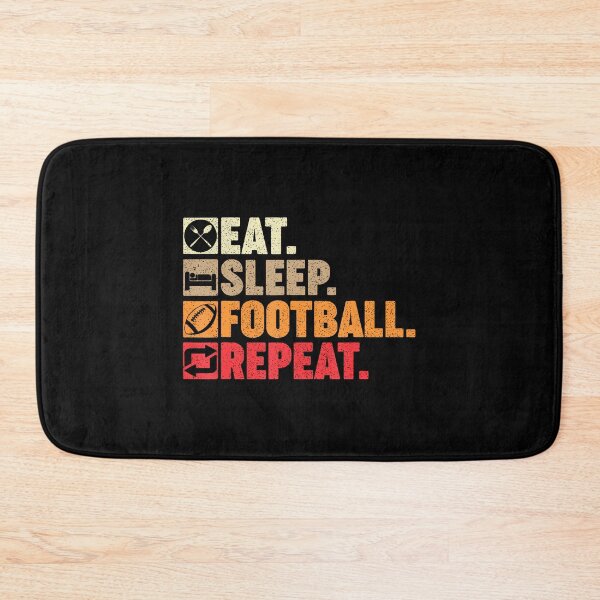 Item preview, Eat Sleep American Football Repeat Men ns Boys Coach designed and sold by DianaCandyce.
