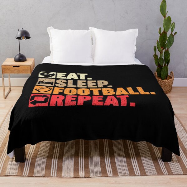 Item preview, Eat Sleep American Football Repeat Men ns Boys Coach designed and sold by DianaCandyce.