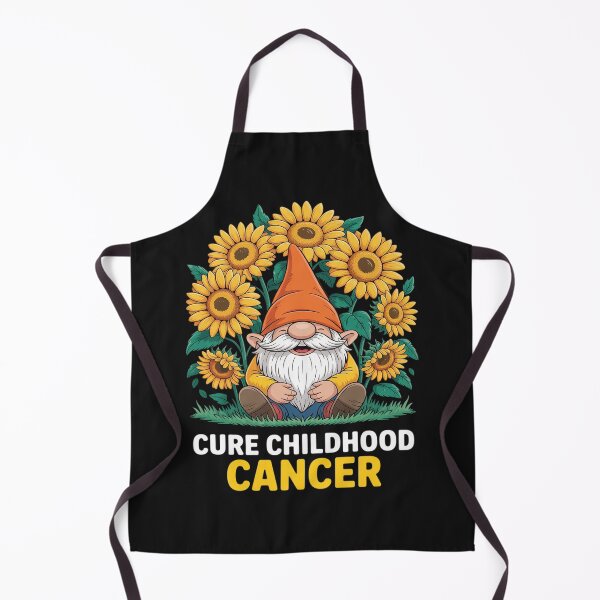 Item preview, Gnome Cure Chilhood Cancer Awareness Ribbon designed and sold by Eskomeranola.