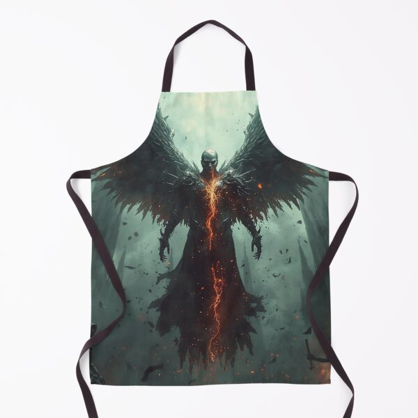 Item preview, Fallen Seraph Ascension – Dark Fantasy Angel of Damnation designed and sold by Ferdopalec.