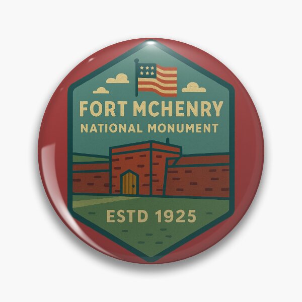 Item preview,  Fort McHenry National Monument  designed and sold by Broken Antler Designs .
