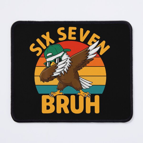 Item preview, Cool Bald Eagle Dab – Six Seven 6 7 Bruh 67 Meme T-Shirt designed and sold by LashondaGreen89.