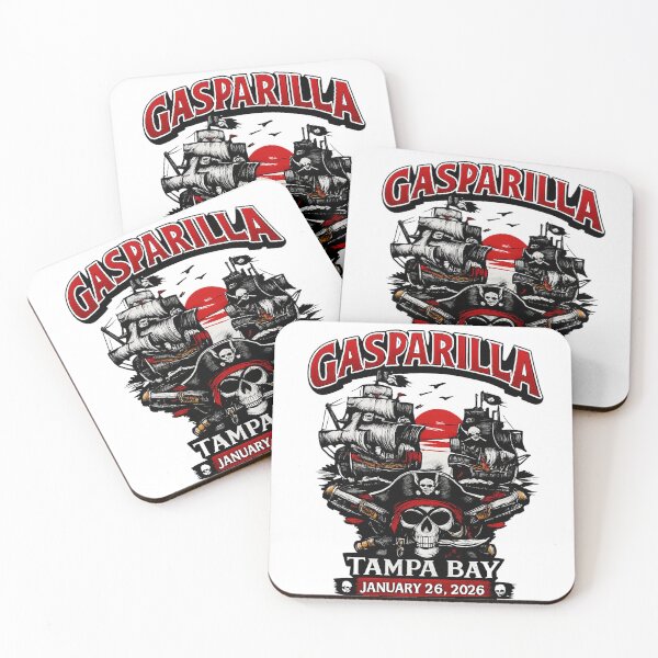 Item preview, Gasparilla Pirate Invasion Tampa Bay Skull Ships Sunset January 26 2026 designed and sold by MerryHillStudio.