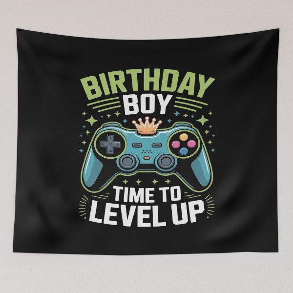 Item preview, Birthday Boy Level Up Gamer Controller Video Game Mode designed and sold by countntenov.