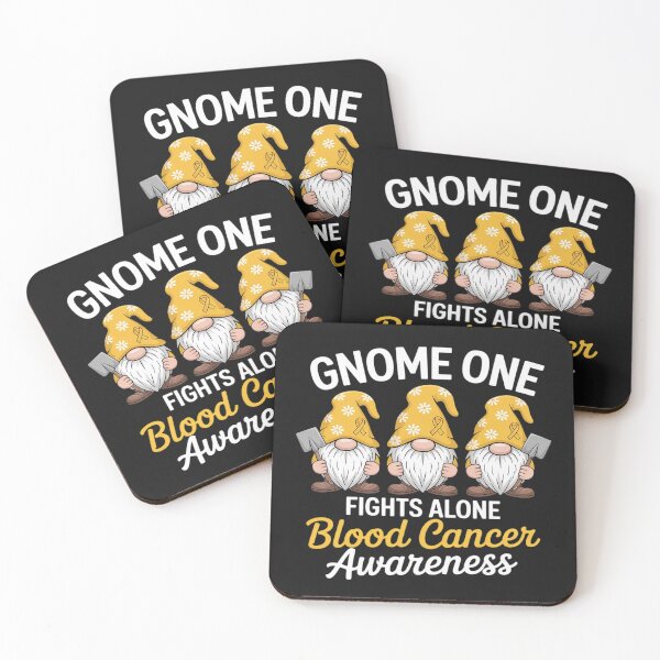 Item preview, Gnome One Fights Alone Gold Childhood Cancer Awareness designed and sold by Eskomeranola.