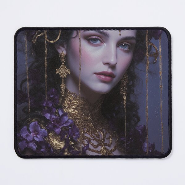 Item preview, The Violet Crown Goddess designed and sold by joycrysstudio.