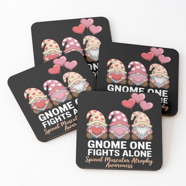 Item preview, Gnome One Fights Alone Spinal Muscular Atrophy SMA Awareness designed and sold by Eskomeranola.