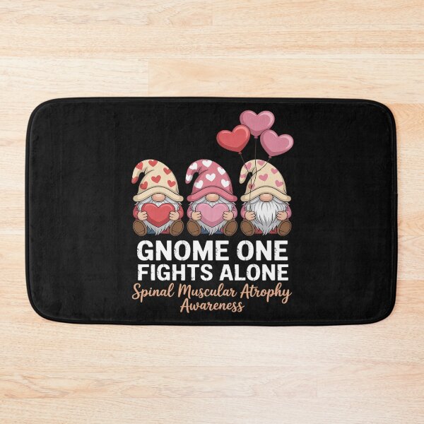 Item preview, Gnome One Fights Alone Spinal Muscular Atrophy SMA Awareness designed and sold by Eskomeranola.