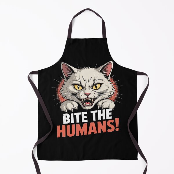 Item preview, Bite the Humans! Cute Cat Idea for Cat Lovers designed and sold by countntenov.