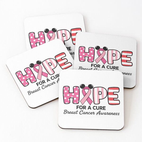 Item preview, Mickey Mouse Pink Ribbon Hope For A Cure designed and sold by Theass1228.