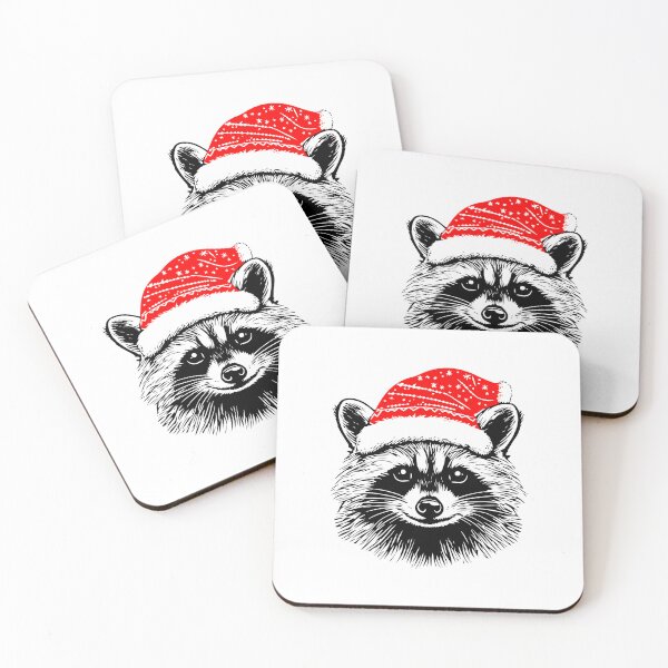 Item preview, Festive Raccoon Delight designed and sold by JollyCritters.