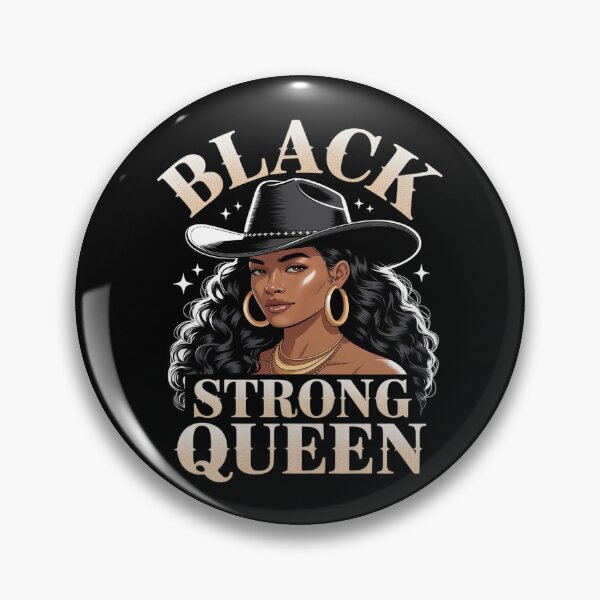 Item preview, Black Strong Queen African American Beauty Gold Crown Power designed and sold by Slwankol.