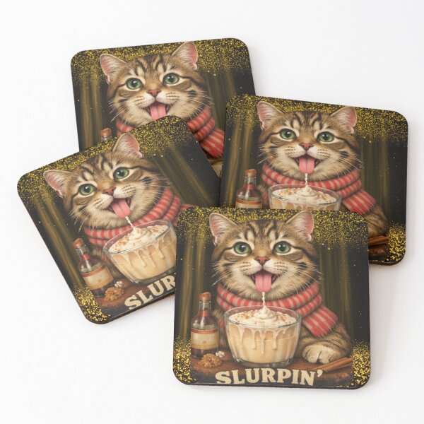 Item preview, cute kitty drinking milk designed and sold by KELSTYLES3.
