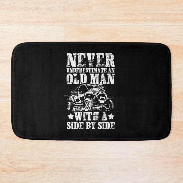 Item preview, Never Underestimate An Old Man With A Side By Side Utv designed and sold by pfanodlnazb.