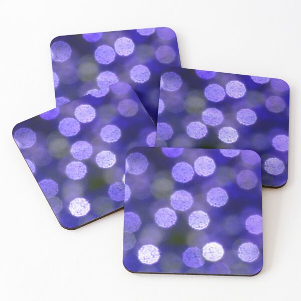 Item preview, blue blurred bokeh background designed and sold by Nikoleta Vukovic.