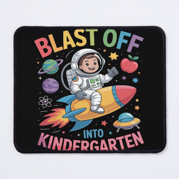 Item preview, Blast Off Into Kindergarten Space Back To School Kinder designed and sold by Slwankol.