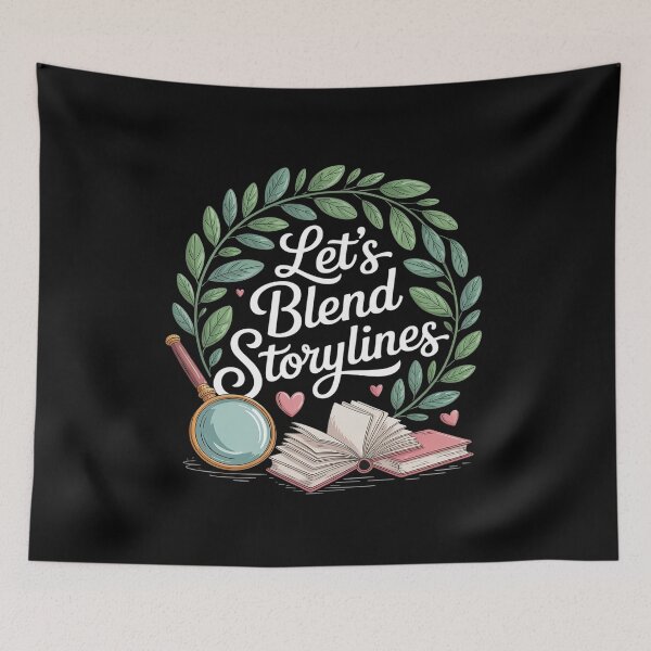Item preview, Blending Storylines for Book Lovers designed and sold by Slwankol.