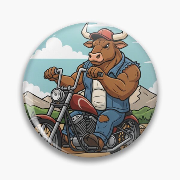 Item preview, Alpha Biker Bull – Power on the Road designed and sold by TopMentality.