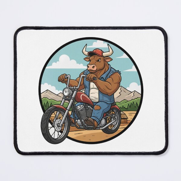Item preview, Alpha Biker Bull – Power on the Road designed and sold by TopMentality.