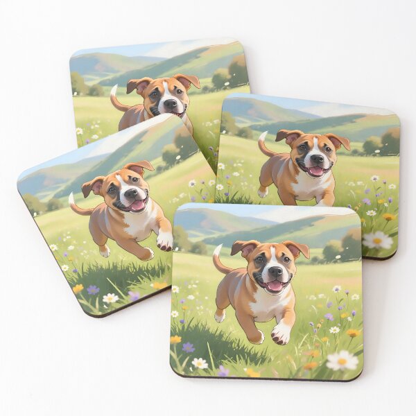 Item preview, Puppy dog playing in a field.  designed and sold by Nomad-Maynard.