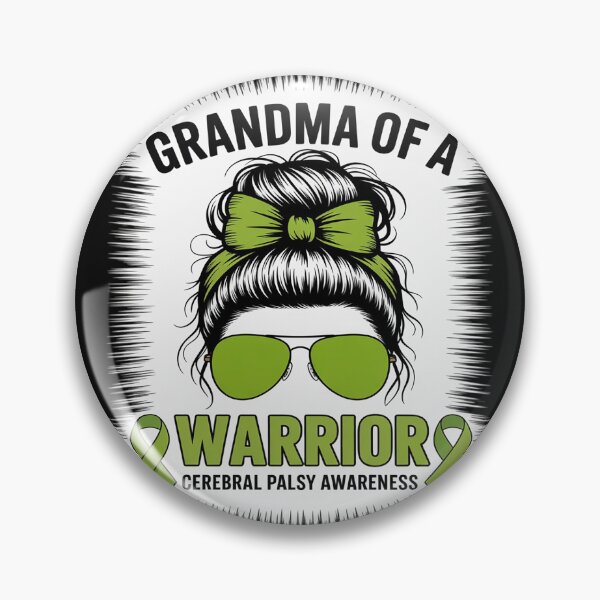 Item preview, Grandma Of a Warrior Cerebral Palsy Grandson CP Awareness designed and sold by Bstilablhot.