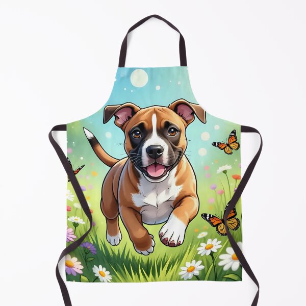 Item preview, Puppy dog playing in a field.  designed and sold by Nomad-Maynard.
