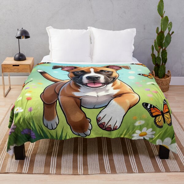 Item preview, Puppy dog playing in a field. designed and sold by Nomad-Maynard.