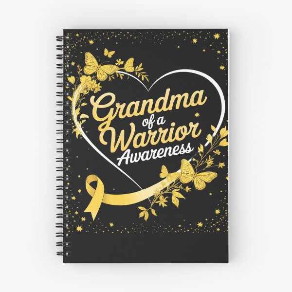 Item preview, Grandma Of A Warrior Gold Heart Childhood Cancer Awareness designed and sold by Bstilablhot.
