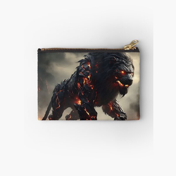 Item preview, Black Lava Lion designed and sold by GalleryBrisArt.